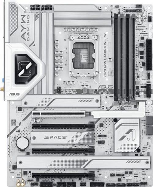 Z890 AYW GAMING WIFI W (Socket LGA 1851) Intel Z890 ATX DDR5 Wi-Fi 6 Motherboard - White