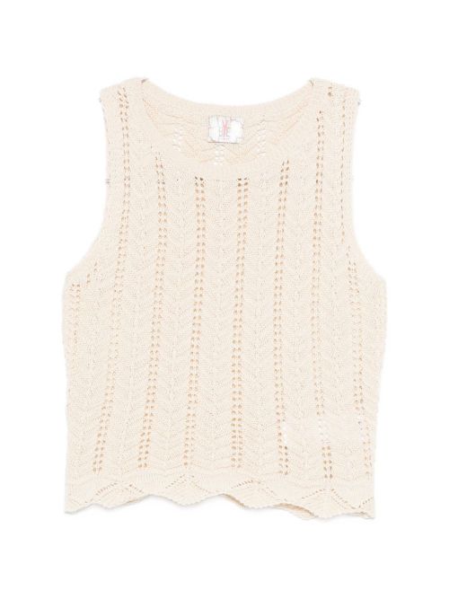 Bye Knitted Cotton Top