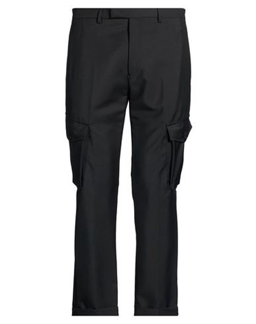 Man Pants Black Size 36 Wool, Mohair wool