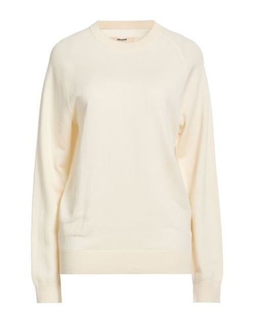 Woman Sweater Cream Size XL Cotton, Silk, Cashmere