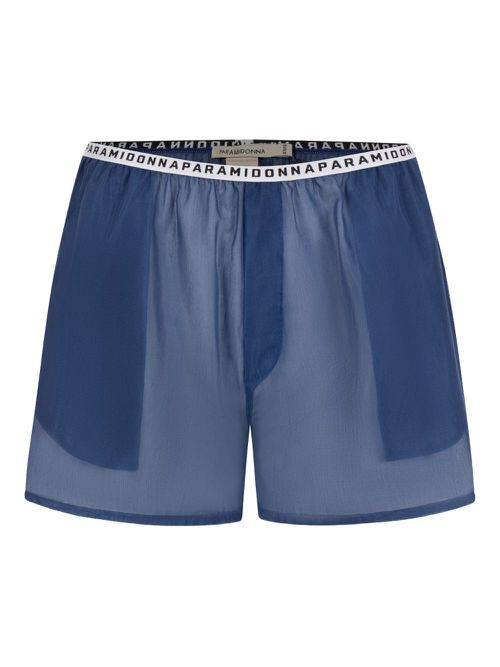 Tessa sheer beach shorts - Blue