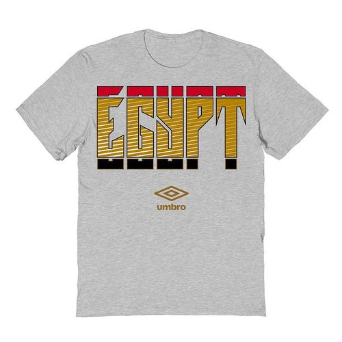 Men's Umbro Egypt Country Stack Graphic Tee, : , Sport Gray