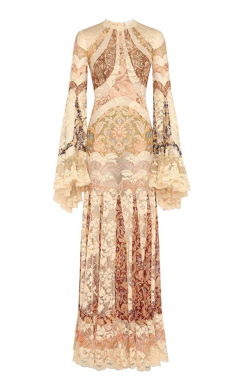 Valiant Panelled Silk Gown - Moda Operandi