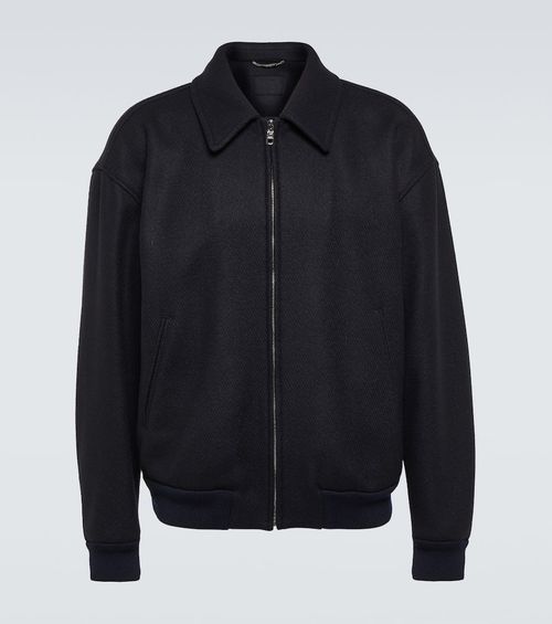 Dolce & Gabbana Wool-blend bomber jacket