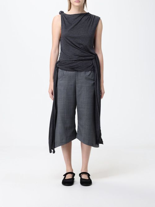 Top Woman color Grey