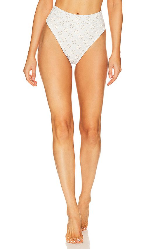Tularosa Aluka High Waist Bottom in White. -  XL also in L, M