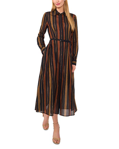 Brionne Midi Shirt Dress