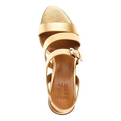 Veva Heeled Sandal w/Block Heel - Ivory/Off White