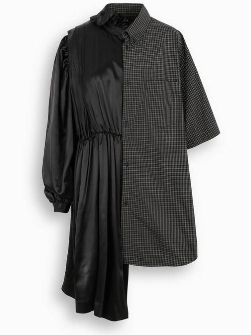 50/50 shirt dress - Blue