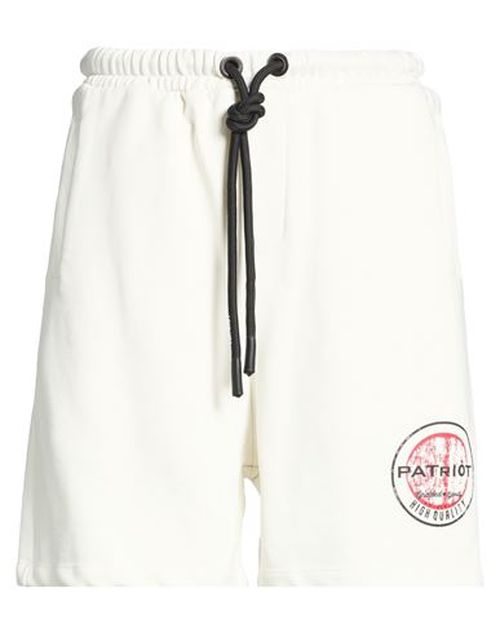 Patriòt Man Shorts & Bermuda Shorts Cream Size XL Cotton