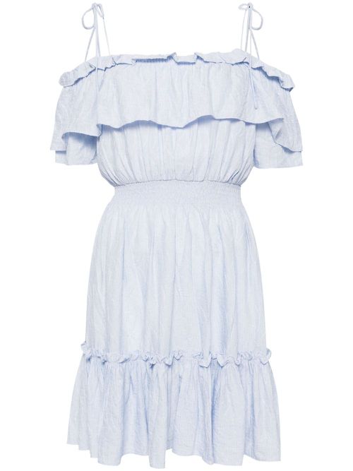 Off-shoulder dress - Blue