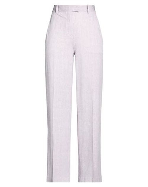 Woman Pants Lilac Size 4 Cotton, Elastane