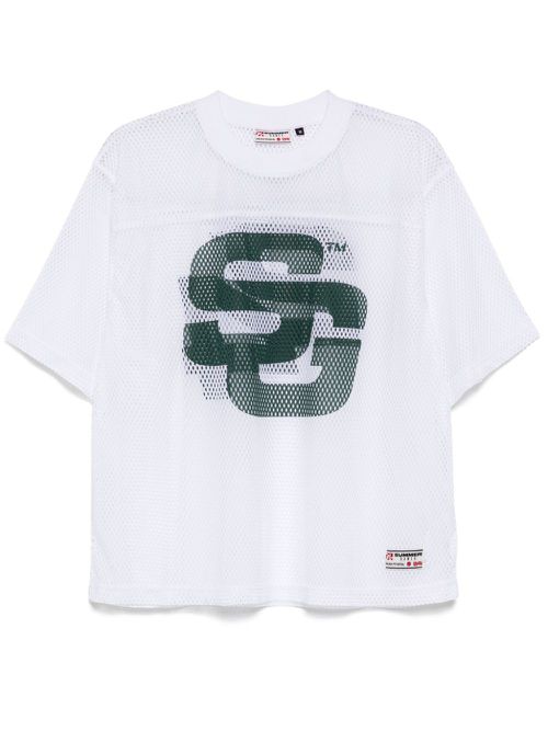 Mesh T-shirt - White
