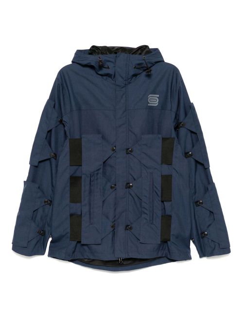 Olly Shinder Crocodile shell jacket - Blue