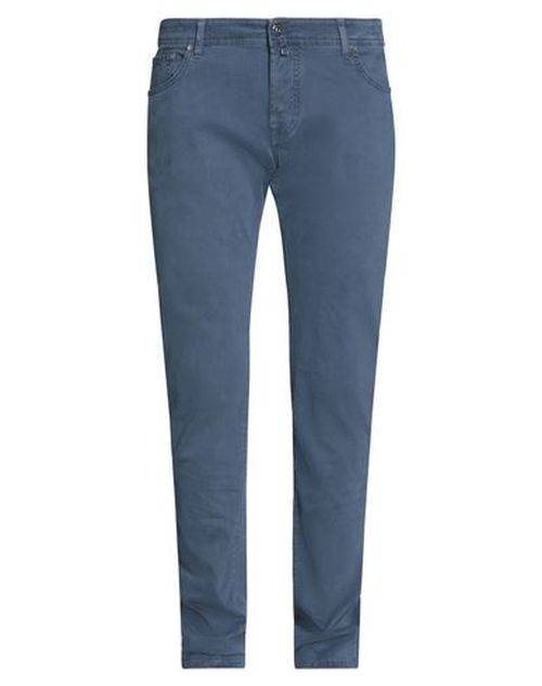 Jacob Cohёn Man Jeans Slate blue Size 34 Cotton, Elastane, Polyester