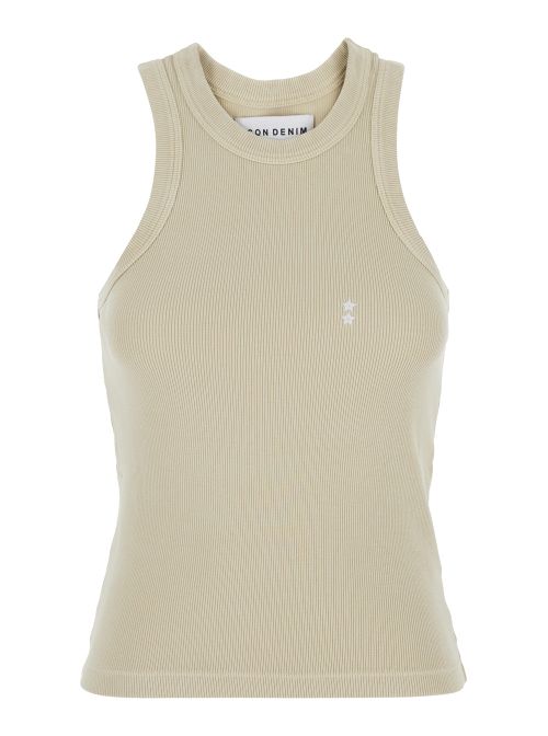 Luna Tank Top — Beige