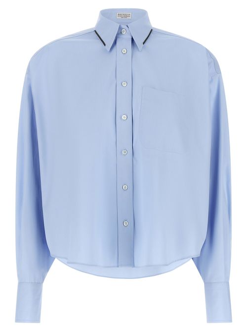 Shiny Trim Shirt