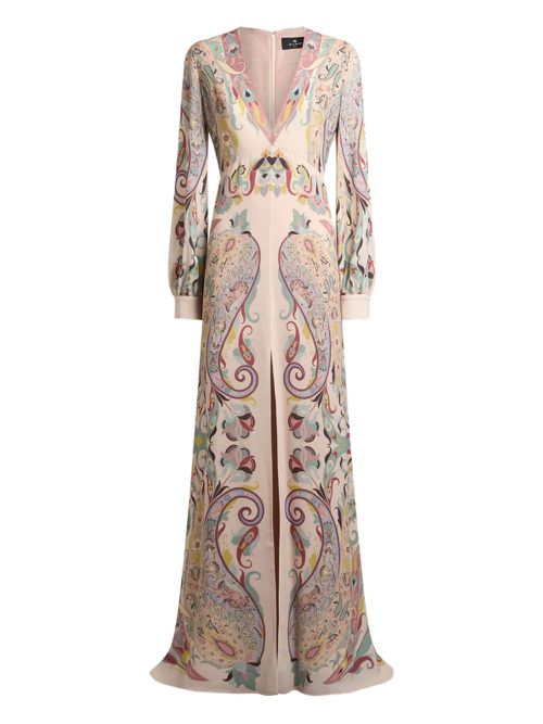 Printed dress - Neutrals