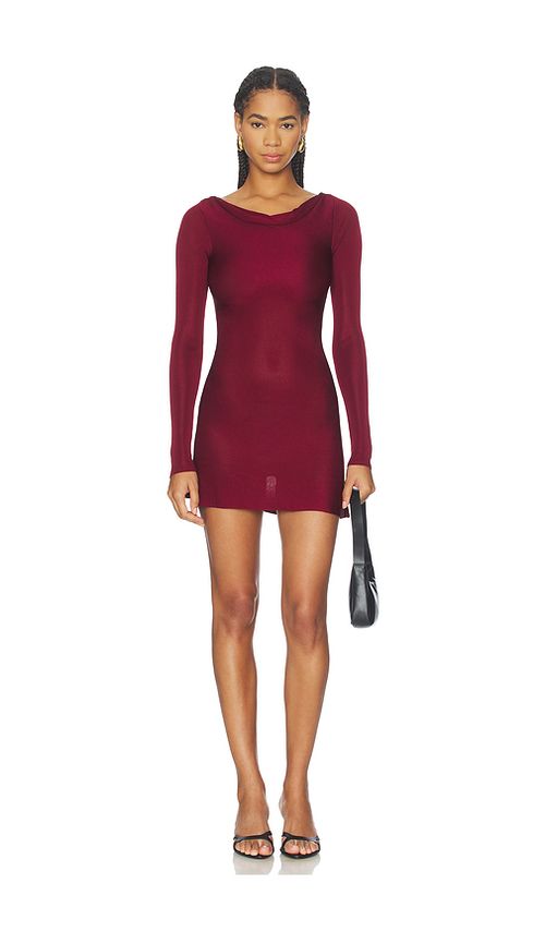 Lovers and Friends Sally Mini Dress in Oxblood. XXS also in L, M, S
