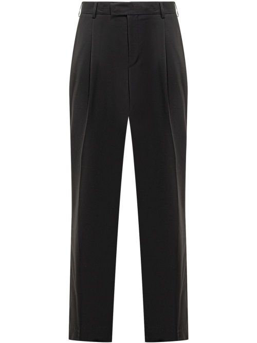 High-waisted trousers - Black