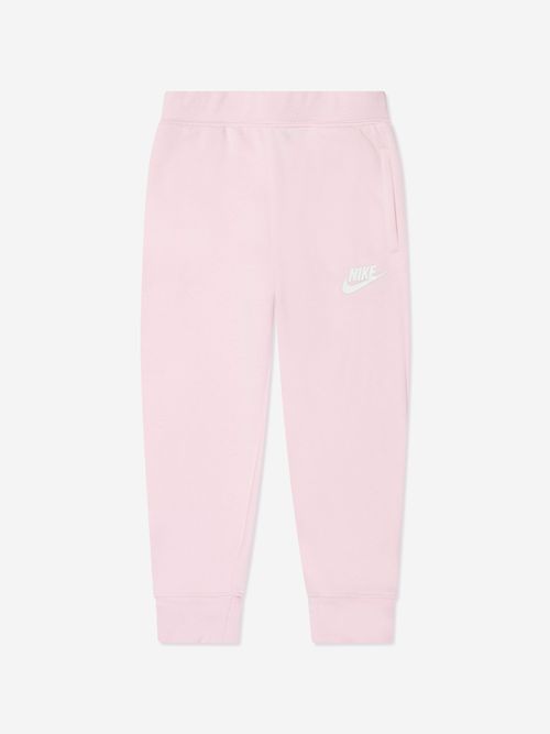 Girls Club Fleece Joggers in Pink