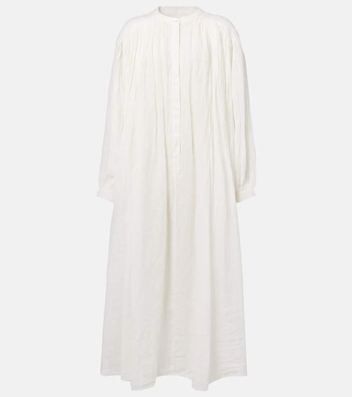 Róhe Oversized ramie maxi dress
