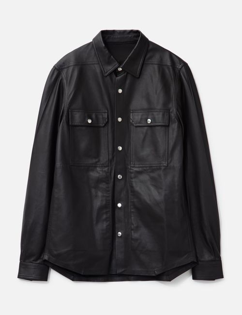 Leather Overshirt