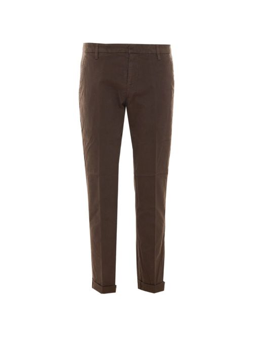 Brown Slim Chino Pants