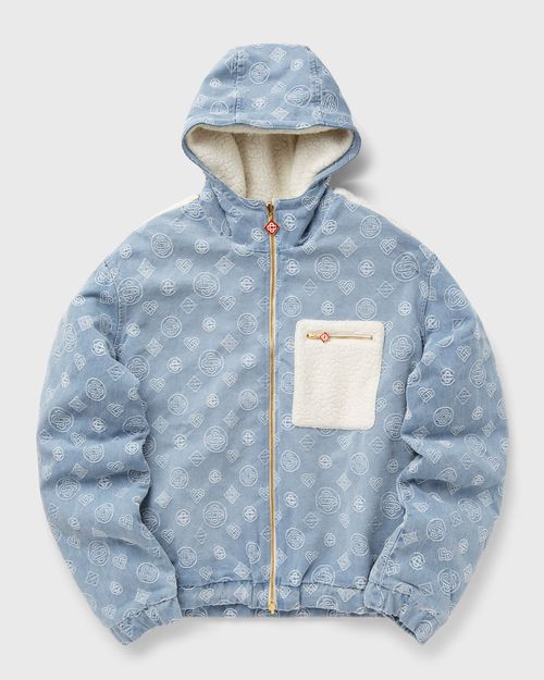 CASHMERE TERRY/ DENIM REVERSIBLE JACKET blue male Denim Jackets now available at BSTN