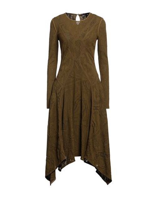 Woman Midi dress Military green