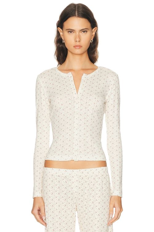 Cou Cou Intimates The Cardigan in Crea