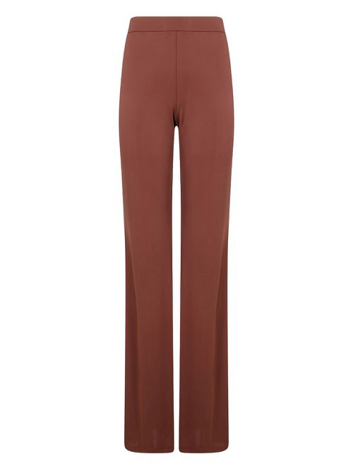 THE ANDAMANE Gaia flared trousers - Brown