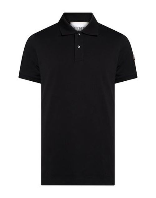 Man Polo shirt Black Size S Cotton