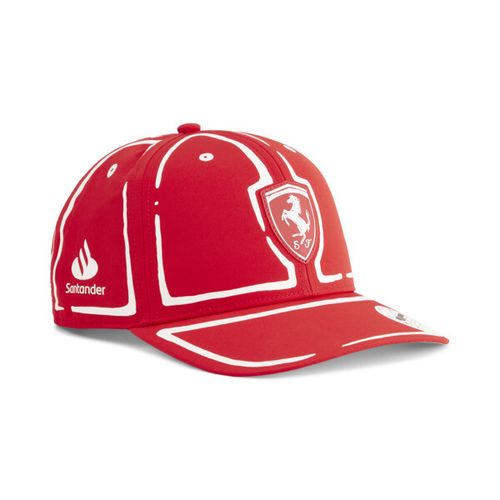 PUMA SCUDERIA FERRARI x JOSHUA VIDES Charles Leclerc Cap in Red, Adult