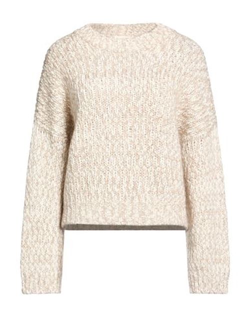 Woman Sweater Beige Size 6 Wool, Cotton, Mohair wool, Silk