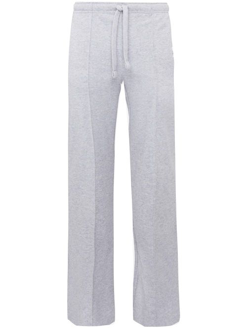 Pintuck track pants - Grey
