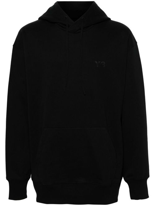 X Adidas cotton-blend hoodie - Black
