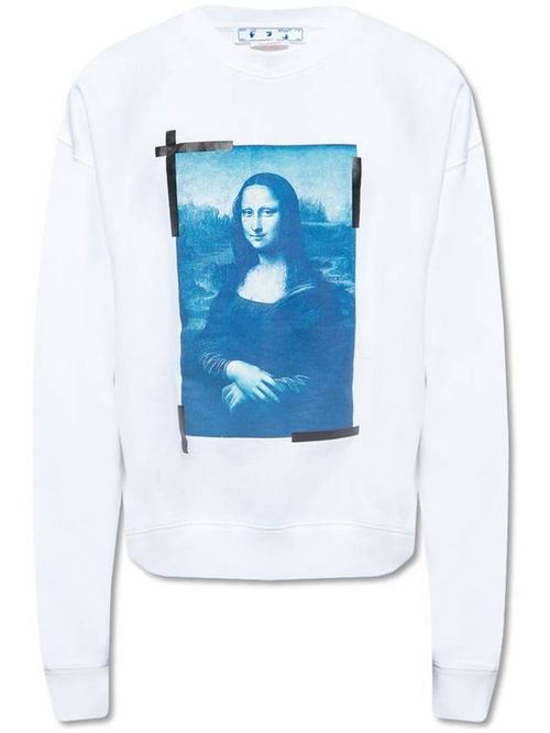 Mona Lisa-print sweatshirt