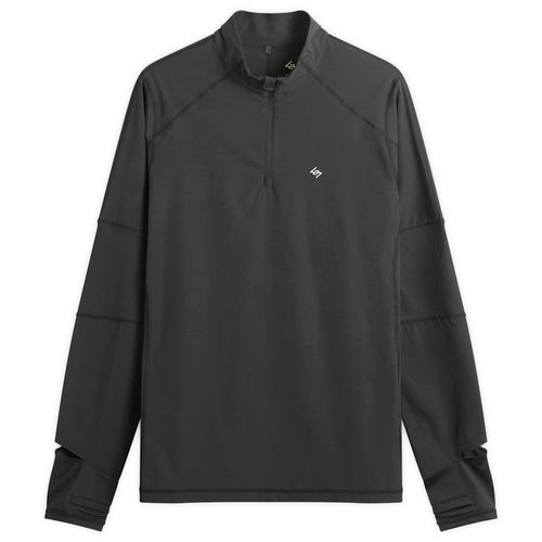 Men's Run Quarter Zip Jet Black