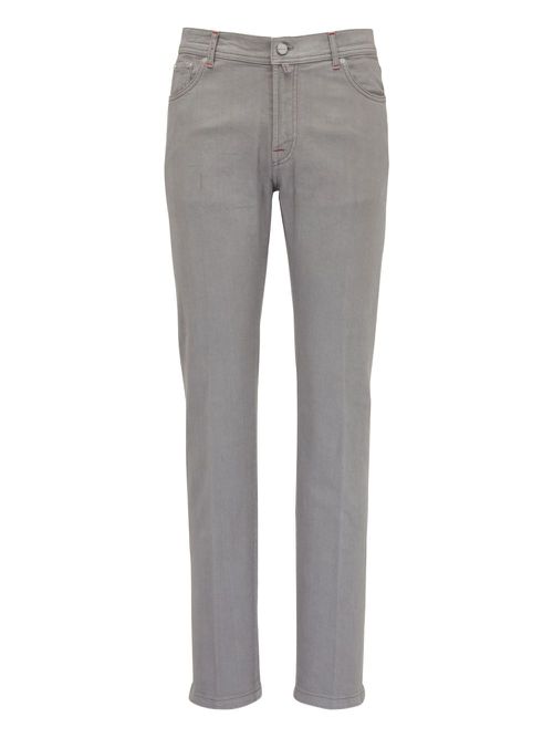 Logo-patch jeans - Grey