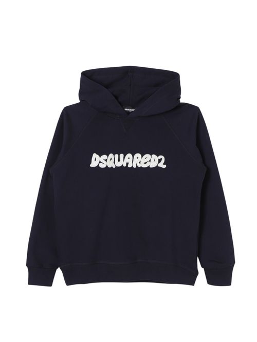 Boys Blue Logo Hoodie