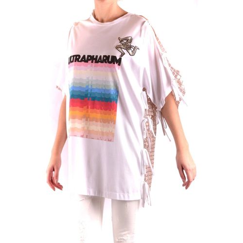 Tshirt Marco De Vincenzo Maniche Corte Bianca