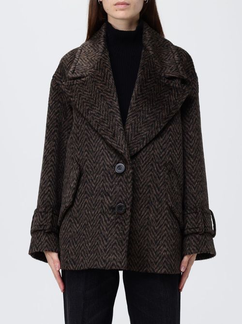 Coat Woman color Blue
