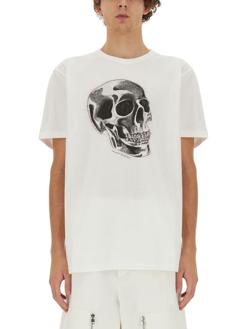 Skull Print T-shirt