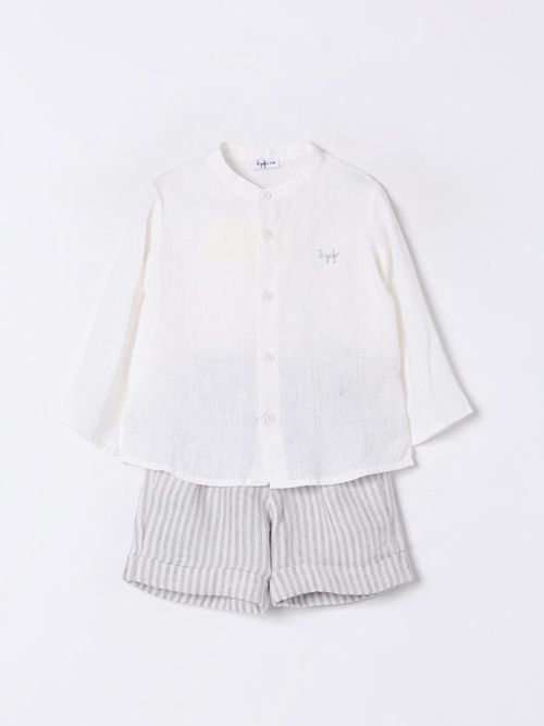 Romper IL GUFO Kids color Grey
