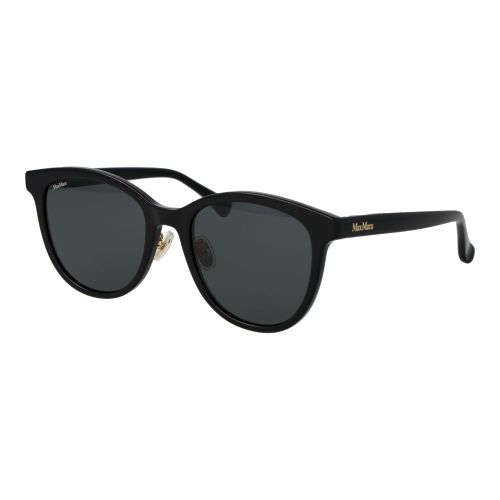 MA-1064954-FBB-1072 Acetate Panto Sunglasses — Black