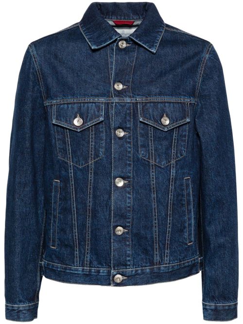 Four-pockets denim jacket - Blue