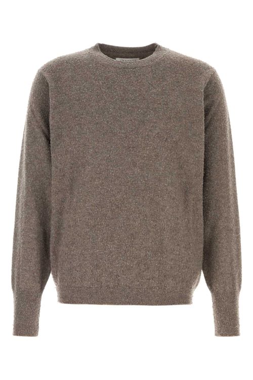 Cashmere Blend Sweater — Gray