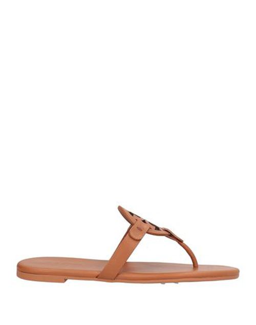 Woman Thong sandal Brown Size 8 Calfskin