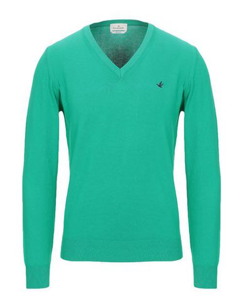 Man Sweater Emerald green